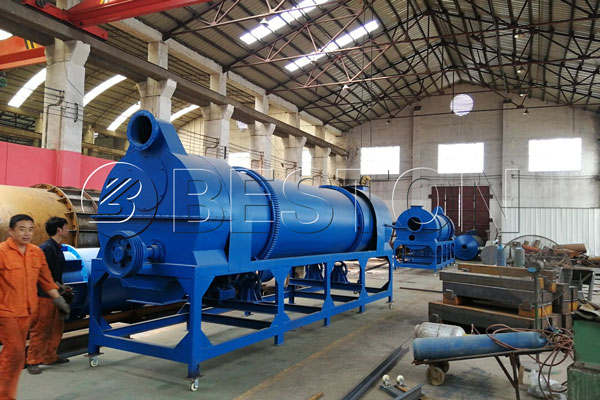 Beston Palm Kernel Shell Charcoal Machine for Sale
