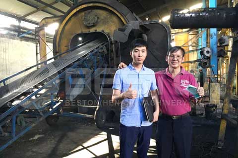 Waste Tyre Pyrolysis Plant 